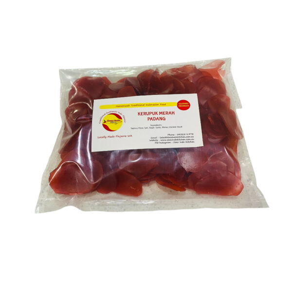 Kerupuk Merah Padang RAW