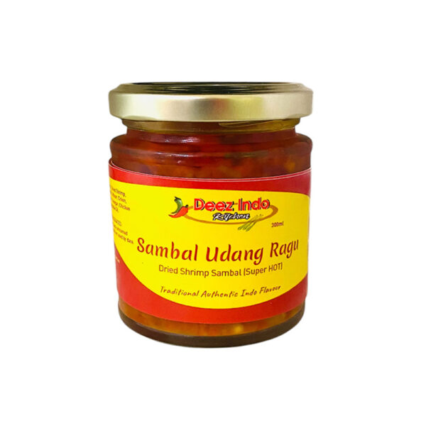 Sambal Lado Udang Ragu (Super Pedas) 180g