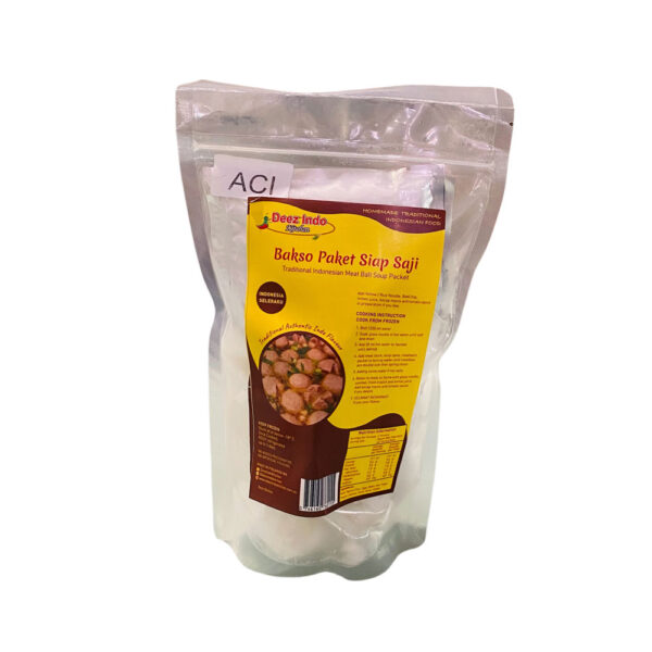 Paket Bakso Aci Bumbu Kuah